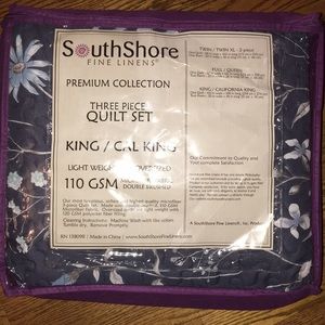NWT SouthShore Premium Collection Quilt Set